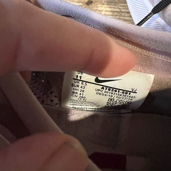 Womens Nike Zoom Fly 3 Iced Lilac Mesh Athletic Running Sneakers Shoes Size 11 M - Picture 6 of 6